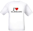 I LOVE MOUNT KILIMANJARO - Mountain-series - White T-shirt