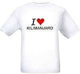 I LOVE MOUNT KILIMANJARO - Mountain-series - White T-shirt