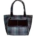 Women's Liz Claiborne Purse Handbag Tote Large Plaid Toting Essential