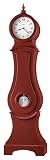 Hannover-Chili Red Floor Clock