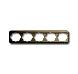 Busch-Jaeger 1725-21 Abdeckrahmen 5fach Rahmen bronze 1725-21