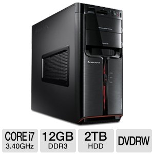 Lenovo IdeaCentre K330 77275SU Desktop (Black)