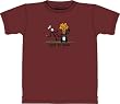 BBQ T-shirt - Life Is Crap Line - 100% Cotton Short Sleeve Chef Shirt for Teens & Adults