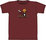 BBQ T-shirt - Life Is Crap Line - 100% Cotton Short Sleeve Chef Shirt for Teens & Adults