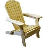 Bear Chair Folding Adirondack Chair Kit - in your choice of Pine or Cedar