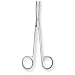 Stainless Steel Curved Metzenbaum Scissor, 5-1/2" Length, For Single Use (Pack of 100)