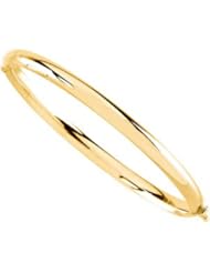 Bangle Bracelet 14K Yellow Brc180