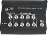 Wired Home WH8VDH 8 Room CATV Video Distribution Hub