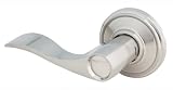 Sterling Plus GLF170SAQLH-619 Aqua Door Lever, Left Hand, Dummy, Satin Nickel