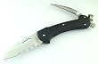 Myerchin L300P Navigator Lightknife Pro 3/4 Serrated Folder Sailing Rigging Knife