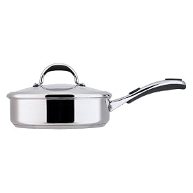 Meyer Select Stainless Steel Covered Saute Pan, 24 cm