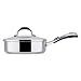 Meyer Select Stainless Steel Covered Saute Pan, 24 cm