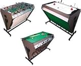 Enlarge toy image: 3 In 1 Combo Rotating Games Table -  preschool activity for young kids