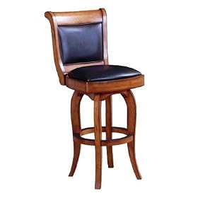 Oak York Swivel Bar Stool One Pair 