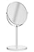 Read Premier Housewares Round Swivel Table Mirror on Stand, 35 x 18 x 18 cm, White Details Premier Housewares Round Swivel Table Mirror on Stand, 35 x 18 x 18 cm, White