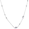 Dean Harris for Target® Sterling Silver Clear Quartz Necklace - 36"