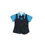 Boys Grey Pinstripe Formal Wear 5 Pc Set Turquoise Shirt (6M 9M 12M 18M 24M) SIZE 18M 31m4rCunEwL. SL160 Boys Grey Pinstripe Formal Wear 5 Pc Set Turquoise Shirt (6M 9M 12M 18M 24M) SIZE 18M