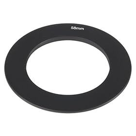Everydaysource 58mm Lens Ring Adapter with 58mm Circular Polarizing Lens (CPL) Lens Filter