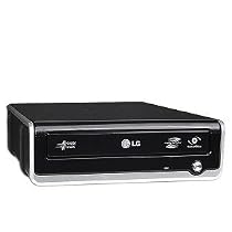 LG GSA-E60L 20x DVD±RW DL USB 2.0 External Drive w/LightScribe & Software (Black)