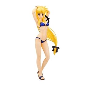 Magical Girl Lyrical Nanoha Striker S - Fate T. Harlaown 1/4 Swimsuit PVC Figure