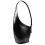 Fontanelli Striking Black Italian Leather Handbag