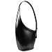 Fontanelli Striking Black Italian Leather Handbag