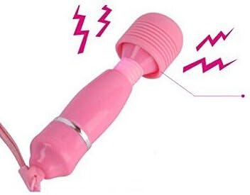 Xishiduo Waterproof Mini Massager with Strap I-vibe Pocket Rocket Vibrator Vibration Massager Female Fexible Portable Vibration Thrusting Toy for Lady