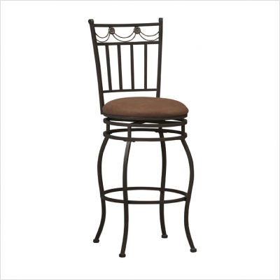 Linon Swag Counter Stool 24