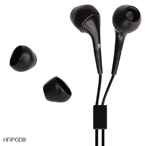 Black Cell Phone Mp3 Player Hands Free Headset Ear Plugs Earpiece 3.5mm Jack for BlackBerry 9550 Storm II, Curve 8330, 8520, 9630 Tour, HTC HD2, ADR6300 Droid Incredible, G3 myTouch, Hero, LG LN510 Rumor Touch, Motorola Droid A855, Crush, A555 Devour, MB300 Backflip, MB200 Cliq, i856 Debut, Nokia 6200, 1100, 5130, Palm Pixi Plus, Samsung R560 Messager II, Vice R561, Moment M900, A897 Mythic, R850 Caliber, M560 Reclaim, Rogue U960, Apple iPhone 3G, 3G-S, iPod Touch 2G 3G, iPad, Google Nexus One