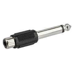 Audio Adapter - 6,3mm Klinke Stecker auf Cinch Buchse - Mono