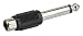 Produkt-Bild: InLine Audio Adapter - 6,3mm Klinke Stecker auf Cinch Buchse - Mono, 99322