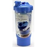 Chilled Beverage Container (Clear/Blue) (7.75'H x 3.5'W x 3.5'D)
