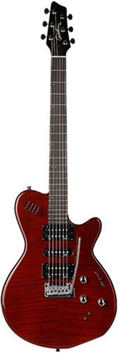 Godin xtSA Synth Access Electric Guitar with Gigbag Dark Trans Red