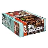Clif Builders The Entirely Natural Protein Bar, Chocolate Mint 12 - 2.4 oz (68 g) bars
