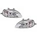 Honda Civic Headlights Sedan/Hatchback/Coupe Headlamps Driver/Passenger Pair New