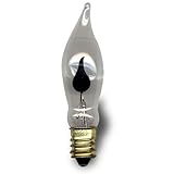 Flicker Flame Light Bulb Dances with a Flickering Orange Glow