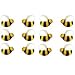 Bumble Bee Cake Dec-Ons #45148 - Bee Shaped Edible Hard Sugar Decorations, 12 Piece Set