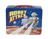 Outdoor Living : Robot Metal Lunch Box