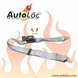 2 Point Off White Lap Seat Belt (1 Belt) - SB2POW By Autoloc