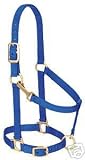 Weaver Small Horse Nylon Halter adjustable chin Heavy Duty 2 Ply Green