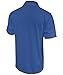 adidas Golf Men's Puremotion Climacool 3-Stripes Chest Polo, Vivid Blue/Lead, Small