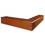 LLR88004  Reception Desk 64x60x43 Cherry