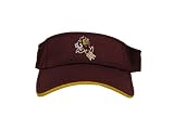 Arizona State Sun Devils ASU NCAA Maroon Mesh with Mascot Adjustable Visor