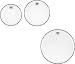 Remo Ambassador Clear New Fusion Tom Drumhead Pack, 10, 12, 16-inch