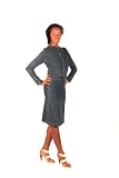 N.G.U. Designs 2 piece jacket short skirt, spilt up the front with studs