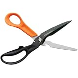 Fiskars 01005692 Cuts+More, 9 in. Length, 3-1/2 in. Cut, Black/Orange (FSK01005692) (Discontinued by Manufacturer)
