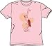 Popeye Cartoon Show - DAISIES Olive Oil Adult Pink T-shirt, Medium