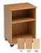Trexus Mobile Printer Storage Stand W530xD400xH720mm Oak Ref 266504