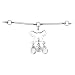 Clear Alluring Gem Butterfly Belly Chain