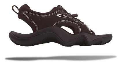 Oakley Big Smoke Men's Casual Walking Sandal Shoes Slip on (Black color)